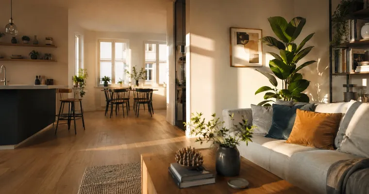 Casa in cantiere durante una ristrutturazione completa con materiali e attrezzi
