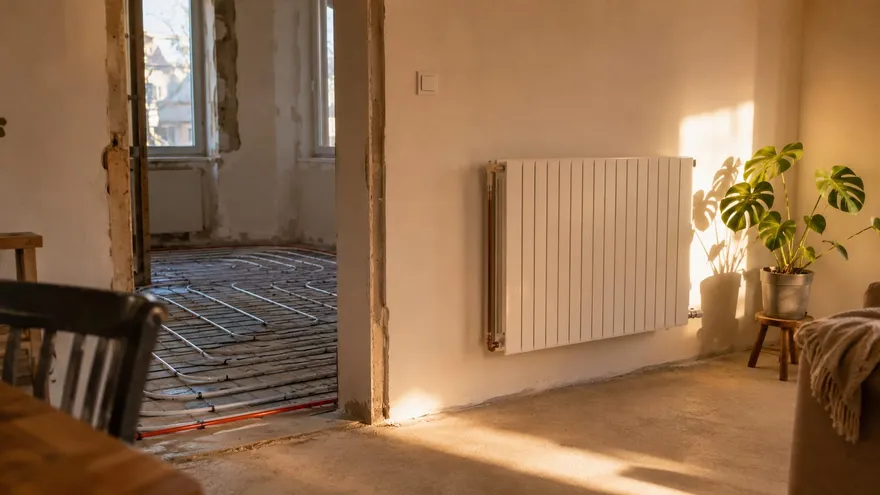 Pompe à chaleur avec plancher chauffant vs radiateurs : lequel est le plus performant